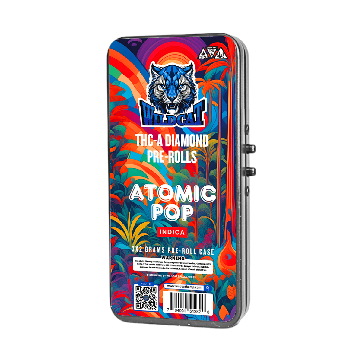 THC-A DIAMOND PRE-ROLLS 3 X 2GRAMS