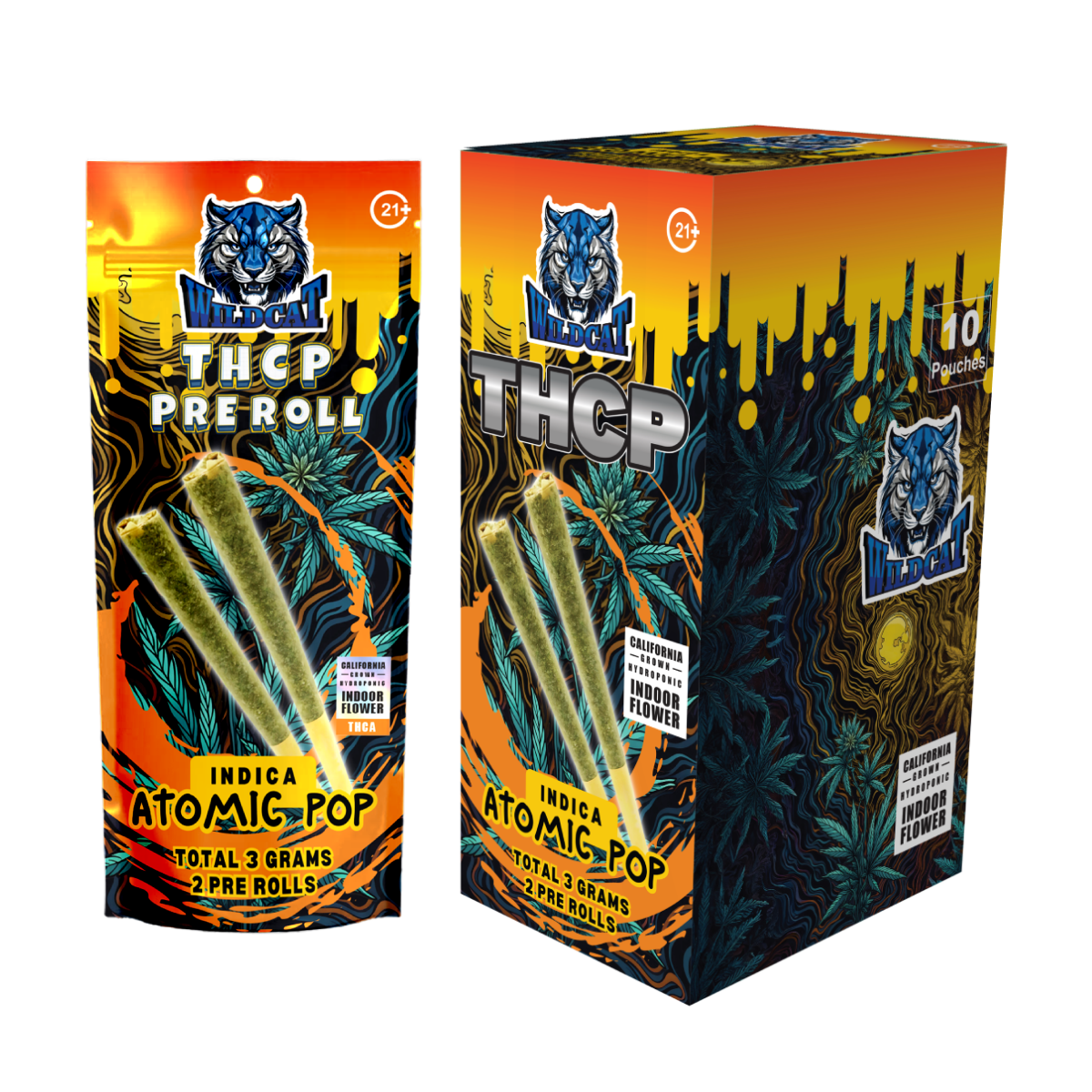 WILDCAT THCP PREROLL | 3GM PER PACK