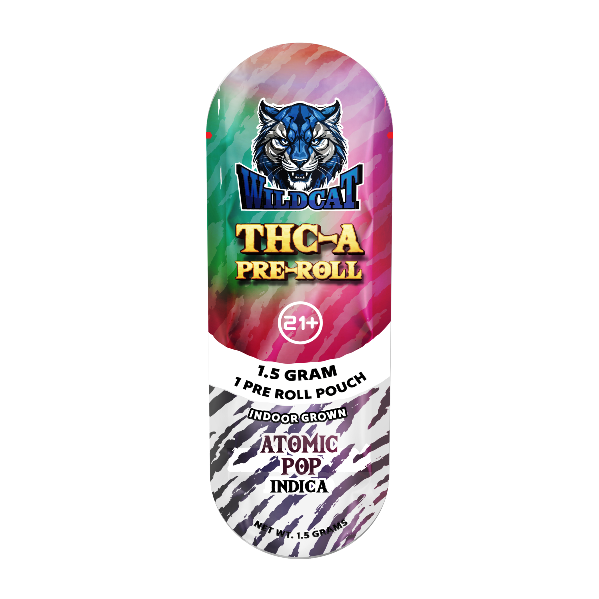 WILDCAT THC-A 1.5GM PREROLL | 3 FLAVORS IN BOX | 10CT PER FLAVOR