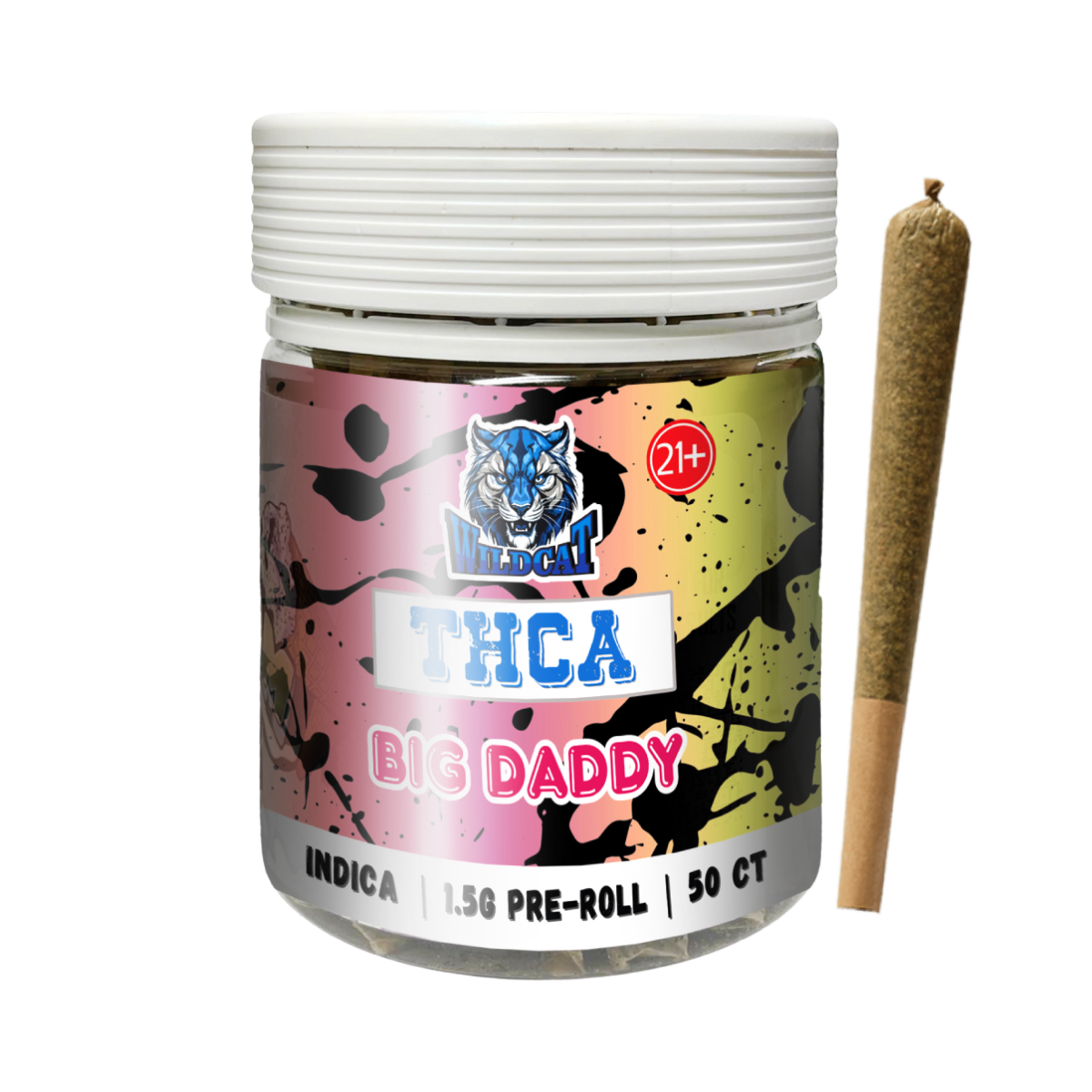 THCA PRE ROLL 50 CT JAR