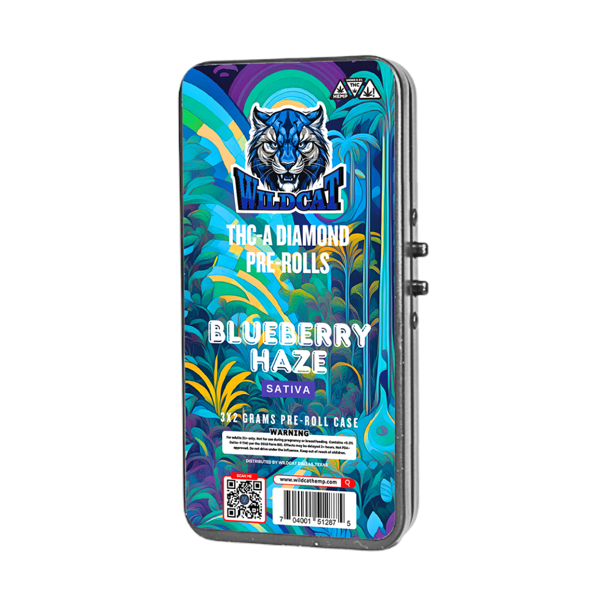 THC-A DIAMOND PRE-ROLLS 3 X 2GRAMS