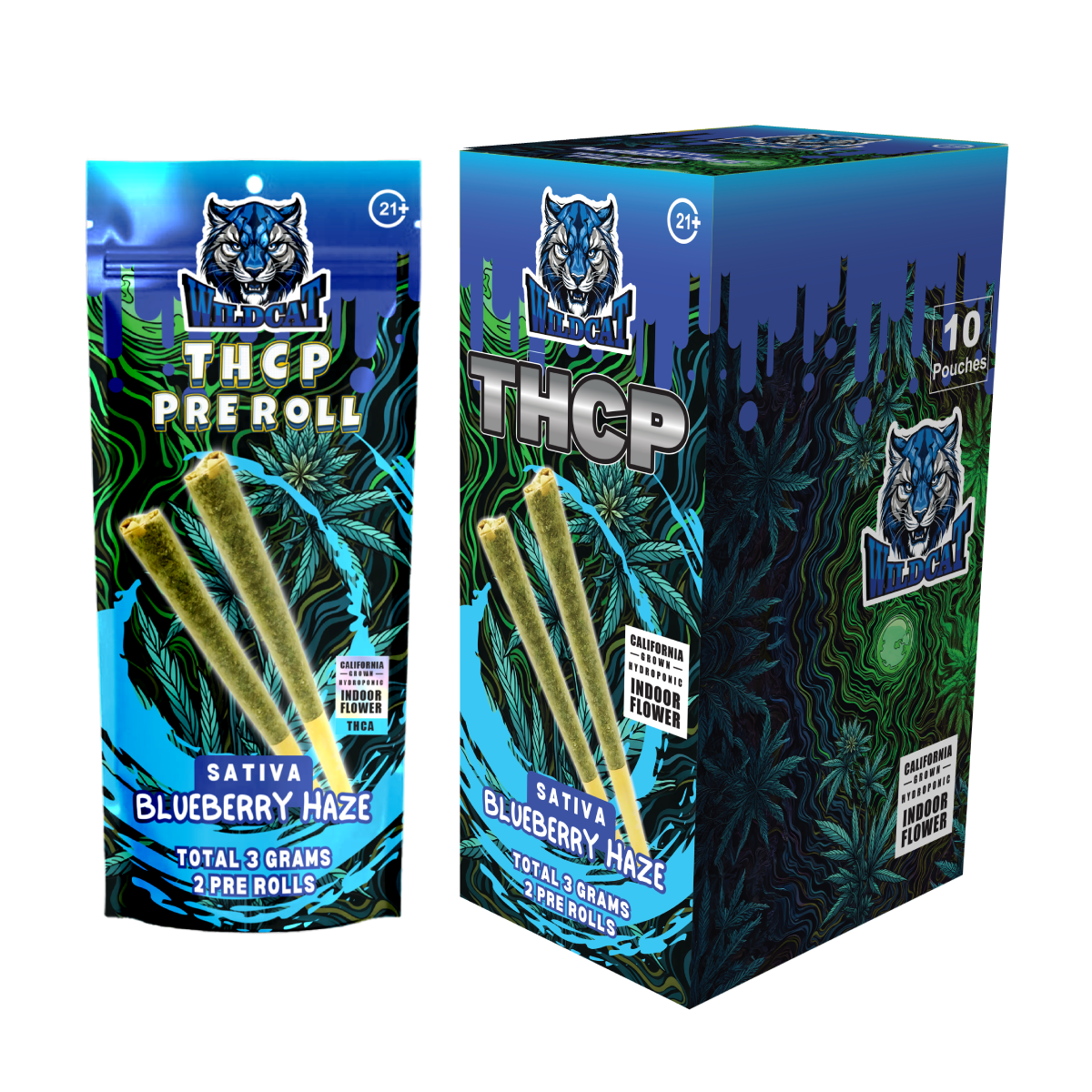 WILDCAT THCP PREROLL | 3GM PER PACK