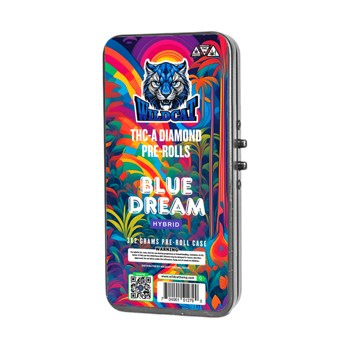 THC-A DIAMOND PRE-ROLLS 3 X 2GRAMS