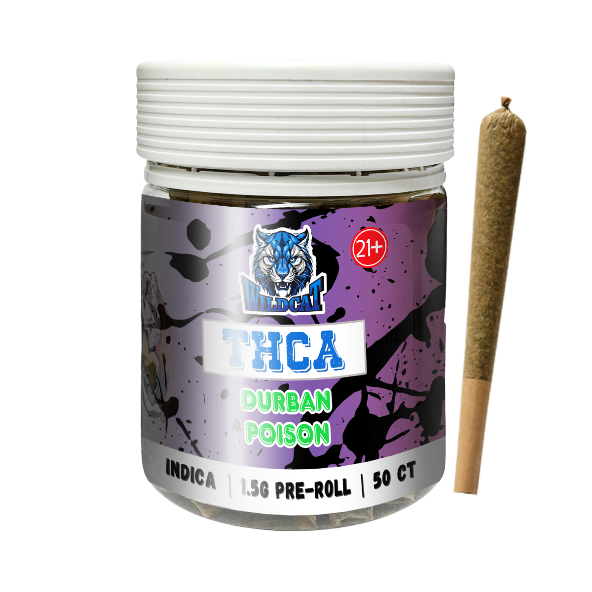 THCA PRE ROLL 50 CT JAR