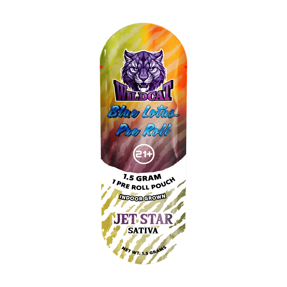WILDCAT BLUE LOTUS 1.5GM PREROLL | 3 FLAVORS IN BOX |
