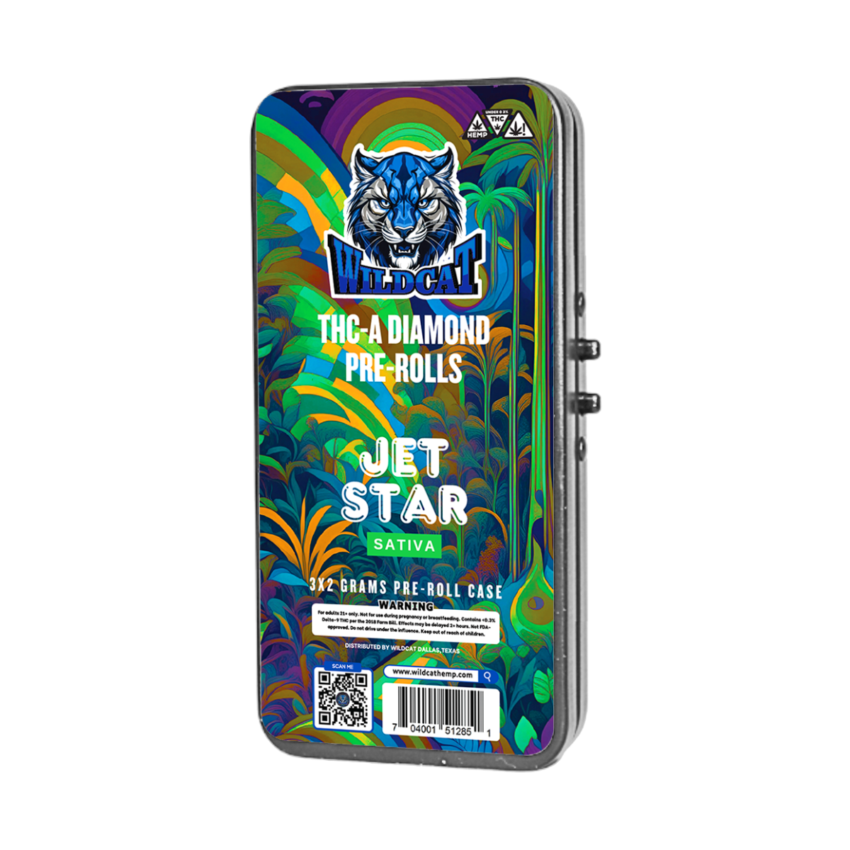 THC-A DIAMOND PRE-ROLLS 3 X 2GRAMS