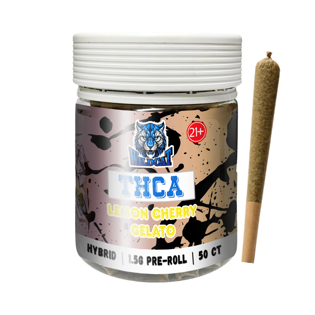 THCA PRE ROLL 50 CT JAR