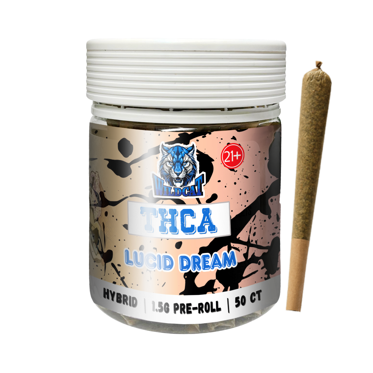 THCA PRE ROLL 50 CT JAR