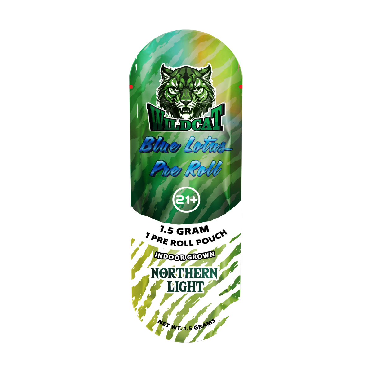 WILDCAT BLUE LOTUS 1.5GM PREROLL | 3 FLAVORS IN BOX |
