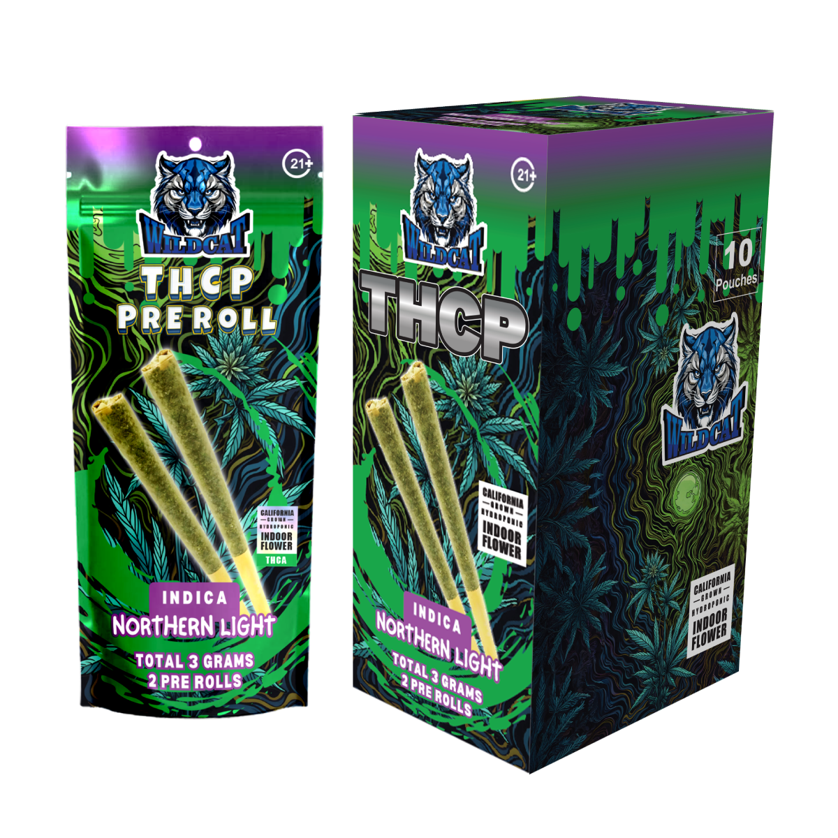 WILDCAT THCP PREROLL | 3GM PER PACK