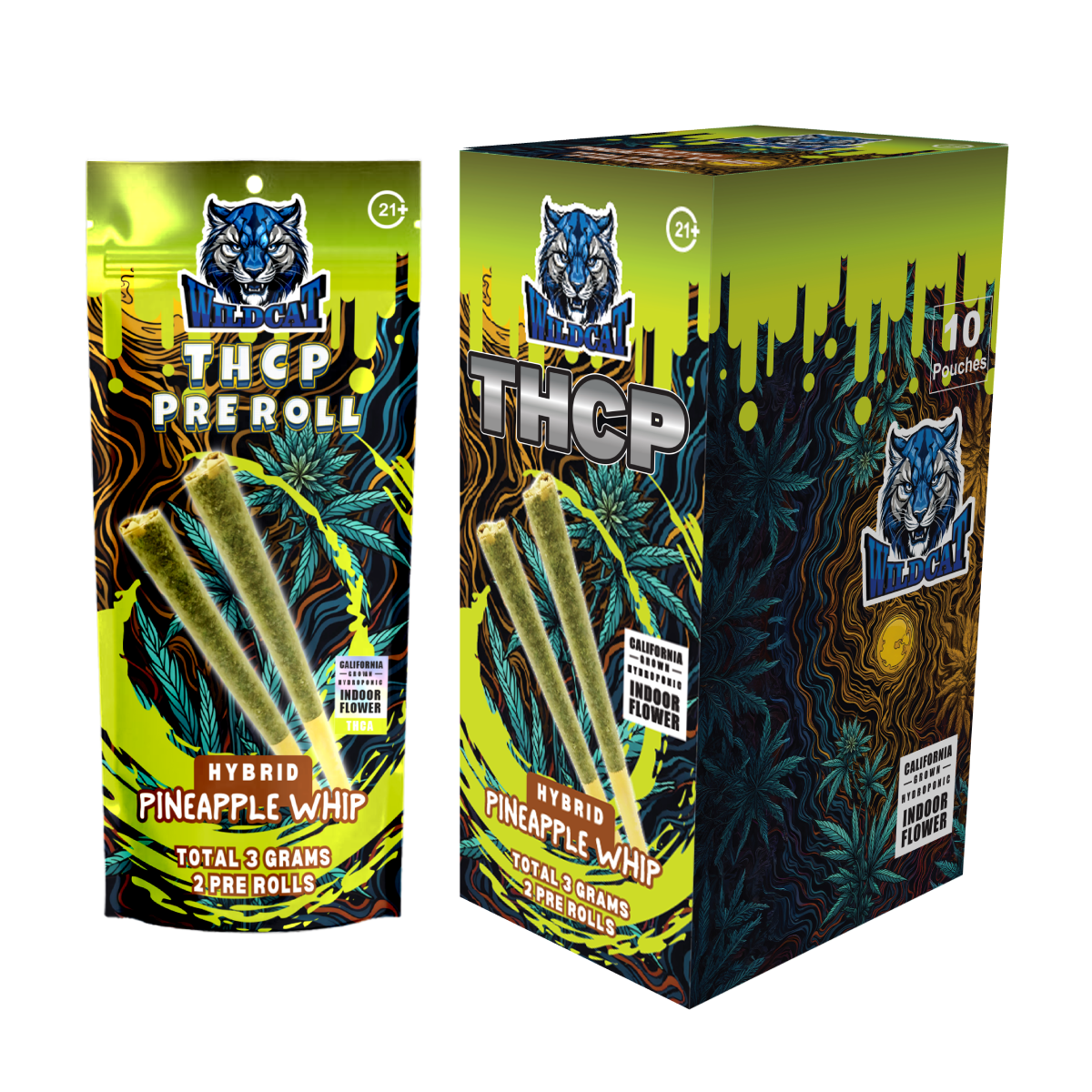 WILDCAT THCP PREROLL | 3GM PER PACK