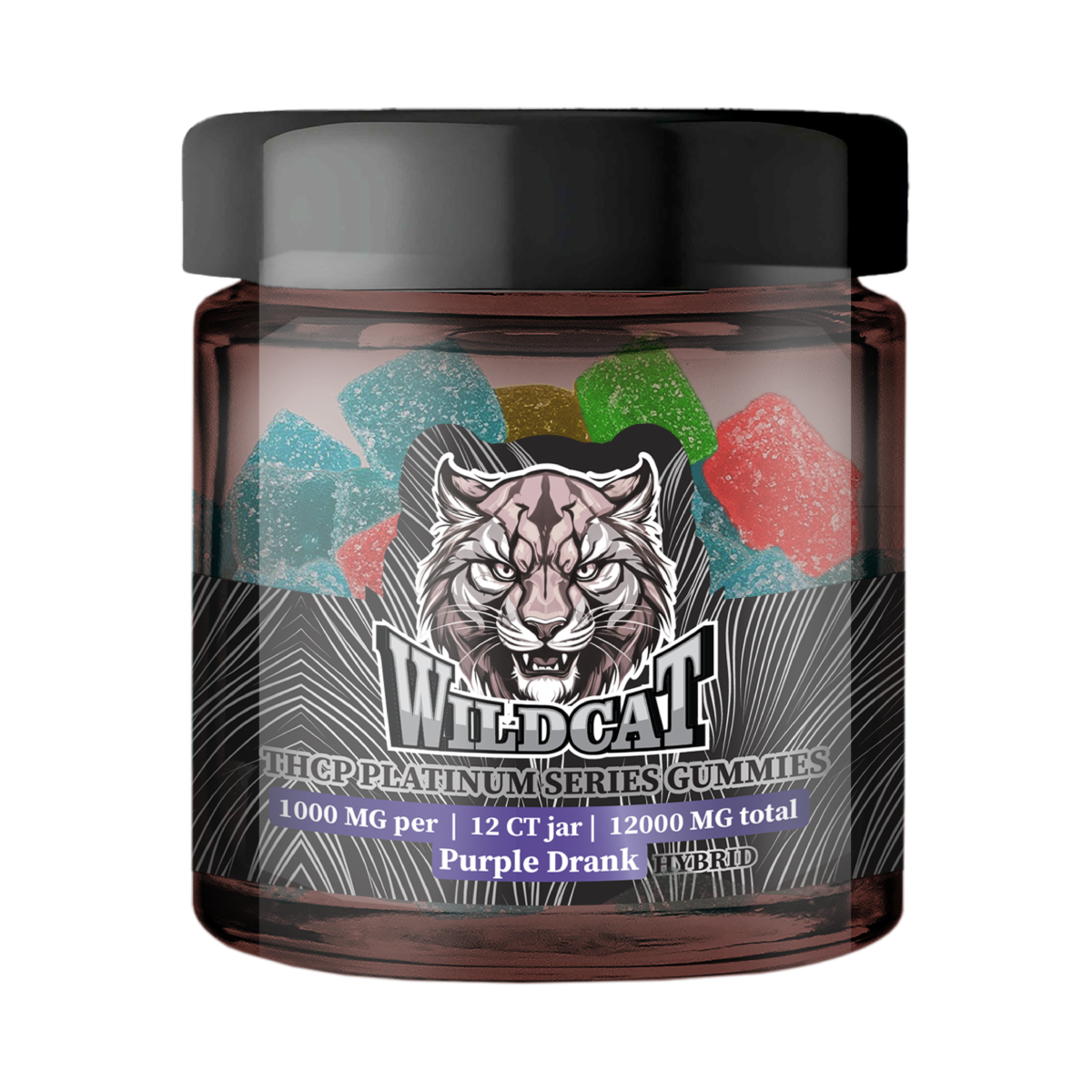 WILD CAT THCP PLATINUM SERIES GUMMIES 1000MG PER GUMMY
