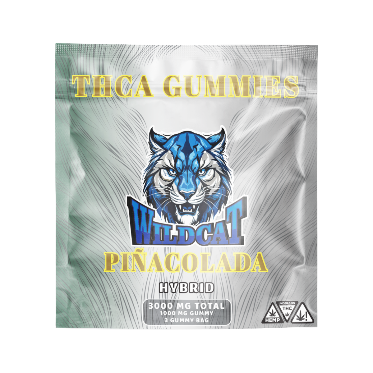 WILDCAT THC-A GUMMIES | 3000MG PER GUMMY