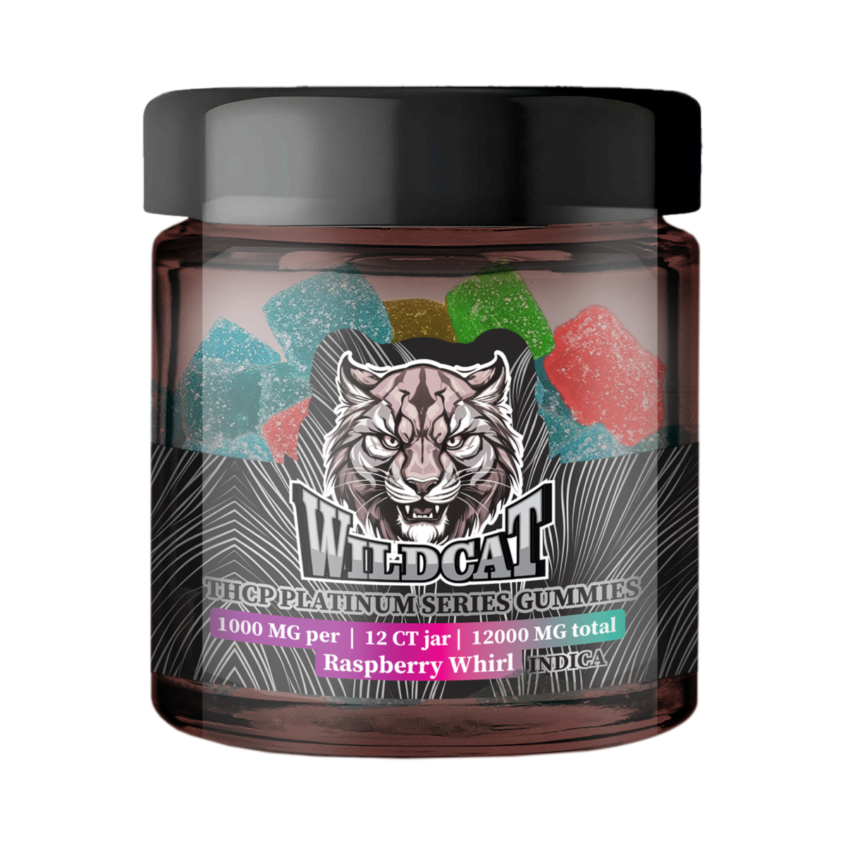 WILD CAT THCP PLATINUM SERIES GUMMIES 1000MG PER GUMMY