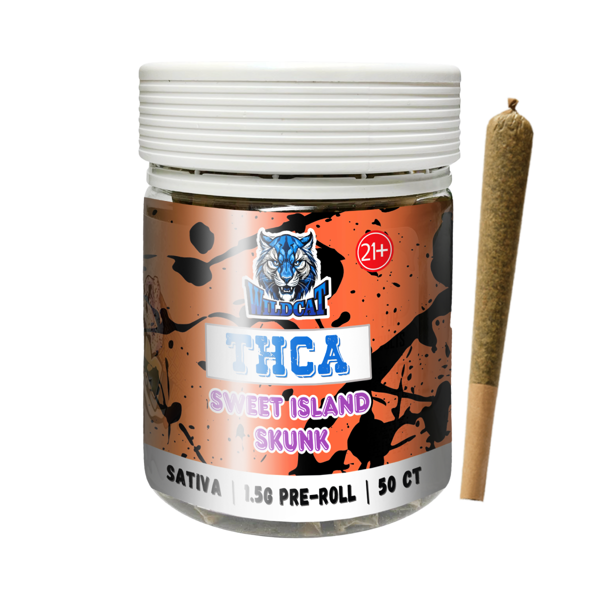 THCA PRE ROLL 50 CT JAR