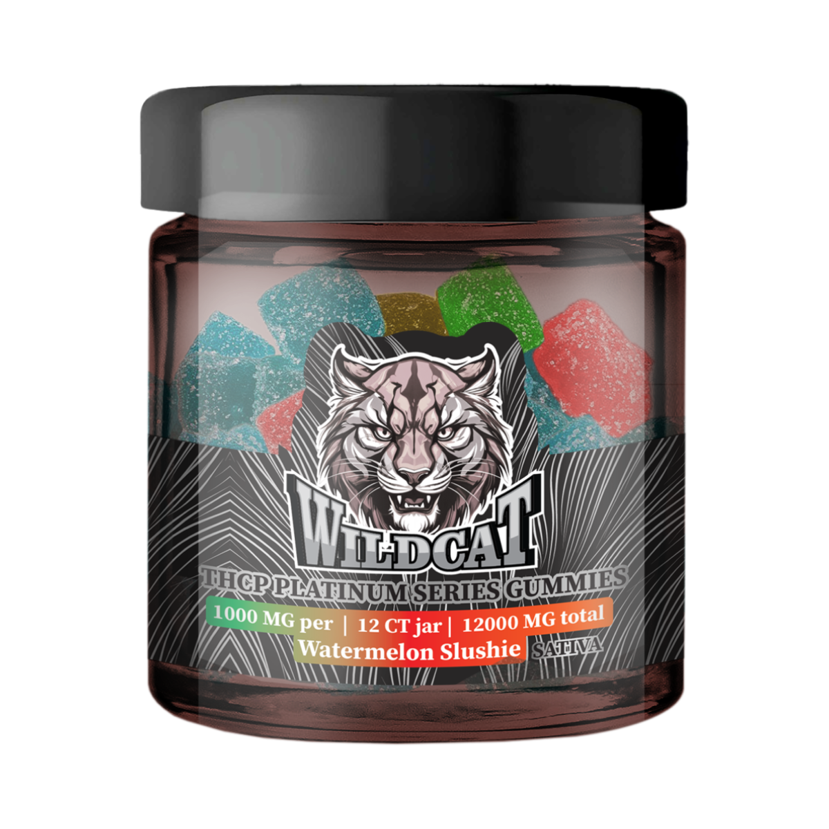 WILD CAT THCP PLATINUM SERIES GUMMIES 1000MG PER GUMMY