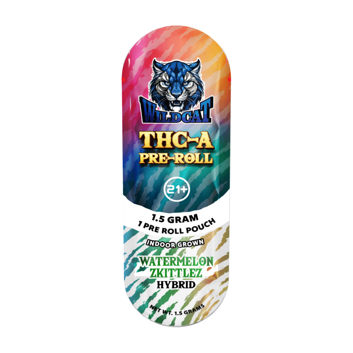 WILDCAT THC-A 1.5GM PREROLL | 3 FLAVORS IN BOX | 10CT PER FLAVOR