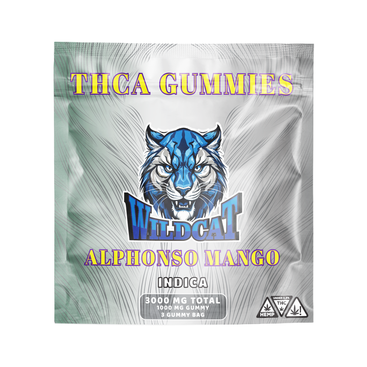 WILDCAT THC-A GUMMIES | 3000MG PER GUMMY
