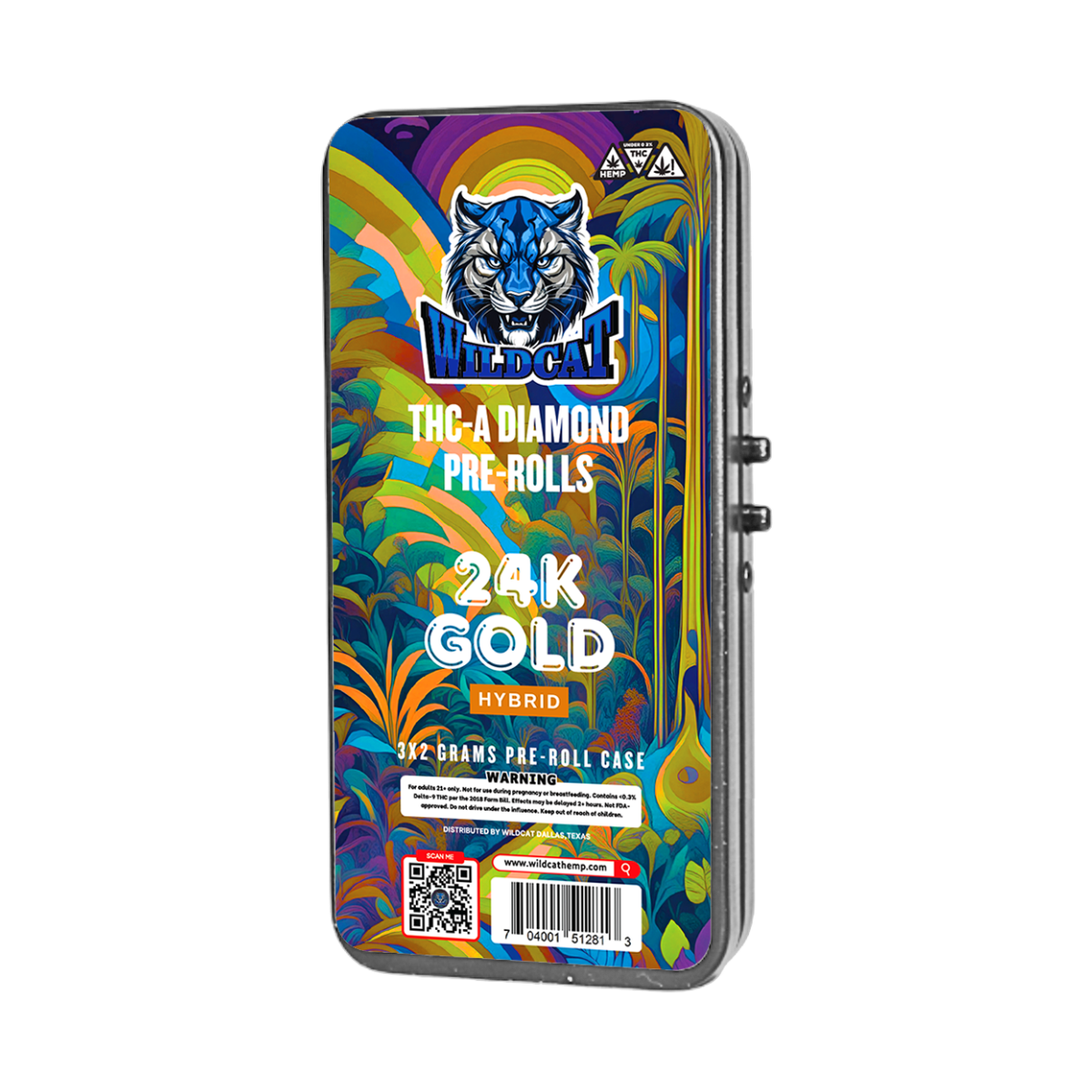 THC-A DIAMOND PRE-ROLLS 3 X 2GRAMS