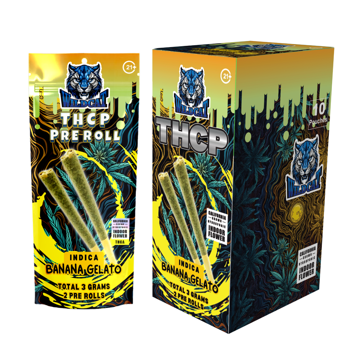 WILDCAT THCP PREROLL | 3GM PER PACK