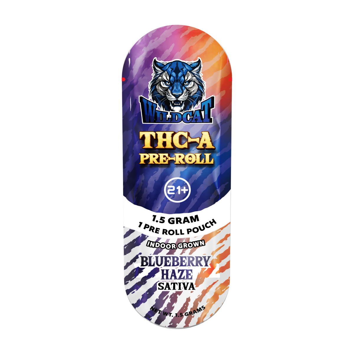 WILDCAT THC-A 1.5GM PREROLL | 3 FLAVORS IN BOX | 10CT PER FLAVOR