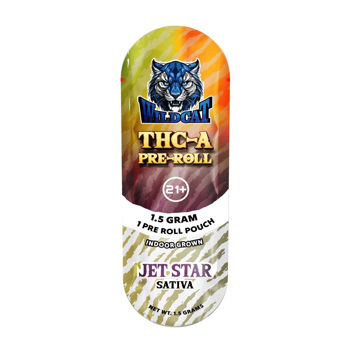 WILDCAT THC-A 1.5GM PREROLL | 3 FLAVORS IN BOX | 10CT PER FLAVOR