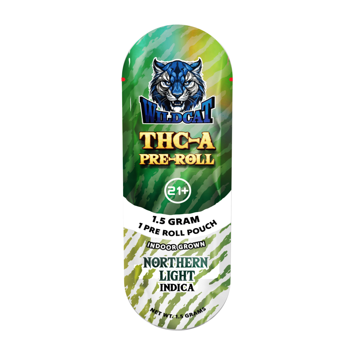 WILDCAT THC-A 1.5GM PREROLL | 3 FLAVORS IN BOX | 10CT PER FLAVOR