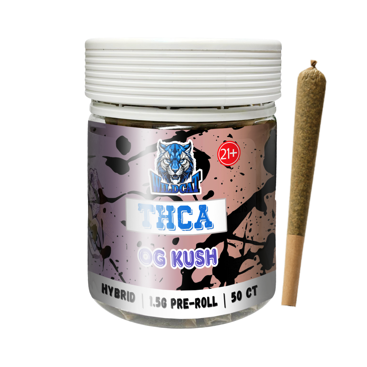 THCA PRE ROLL 50 CT JAR