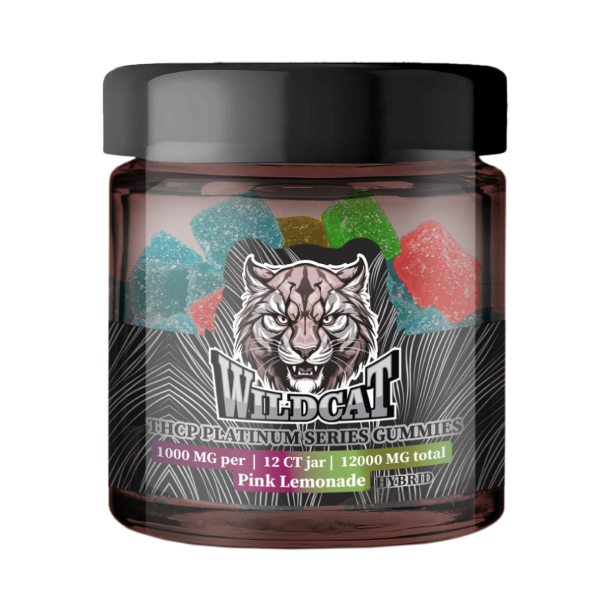 WILD CAT  THCP PLATINUM SERIES GUMMIES 1000MG PER GUMMY