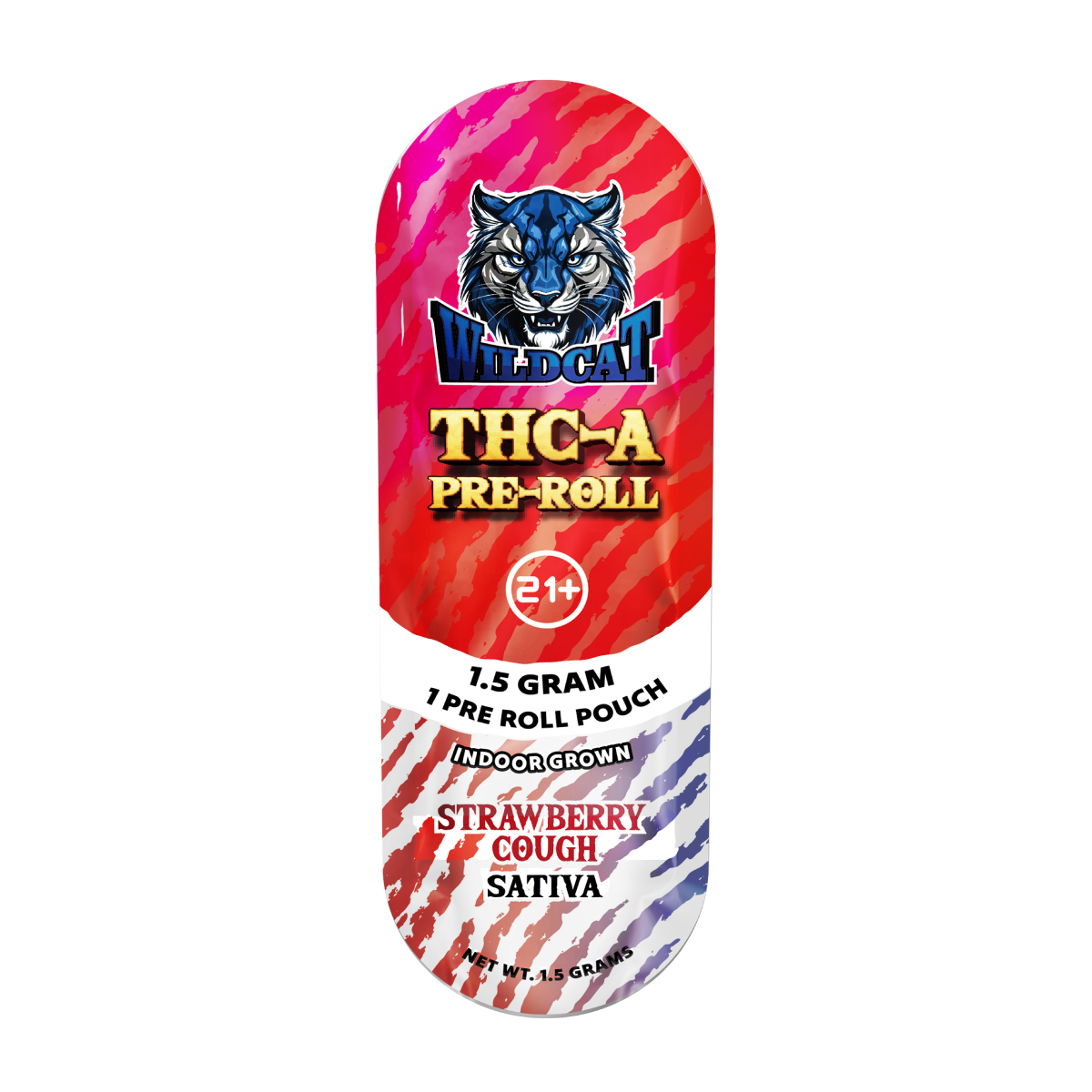 WILDCAT THC-A 1.5GM PREROLL | 3 FLAVORS IN BOX | 10CT PER FLAVOR