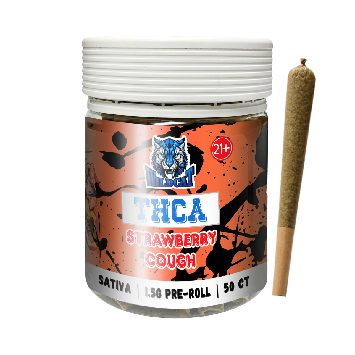 THCA PRE ROLL 50 CT JAR