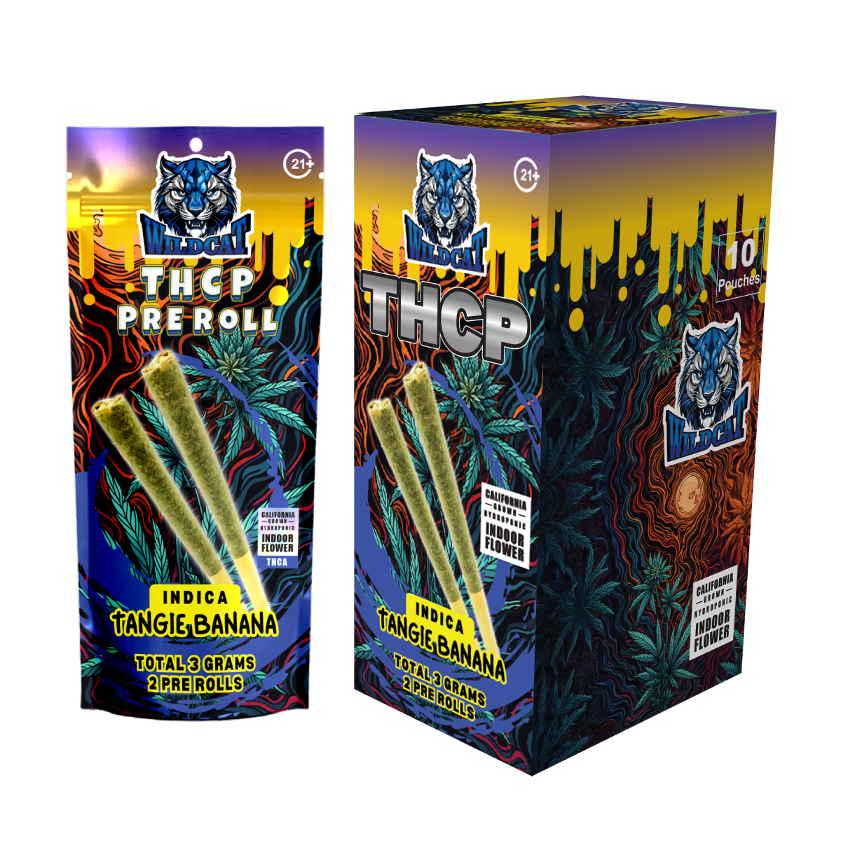 WILDCAT THCP PREROLL | 3GM PER PACK