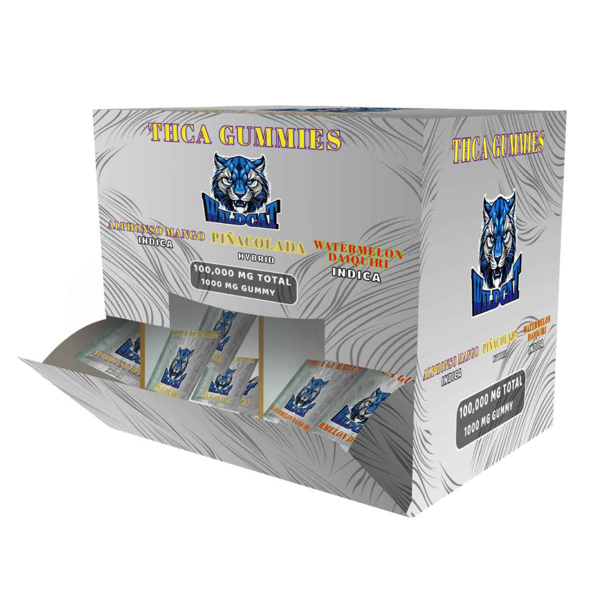 WILDCAT THC-A GUMMIES | 3000MG PER GUMMY