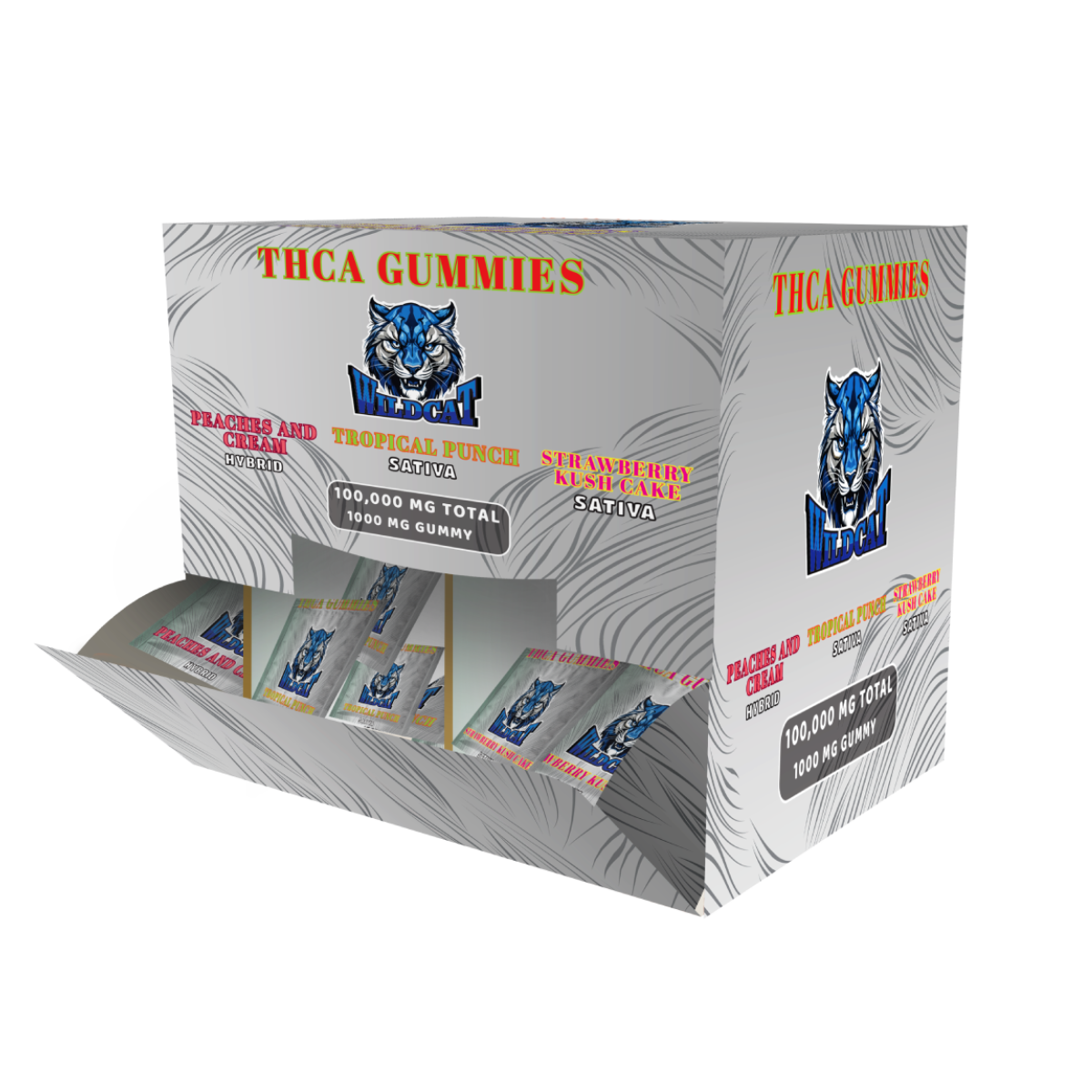 WILDCAT THC-A GUMMIES | 3000MG PER GUMMY